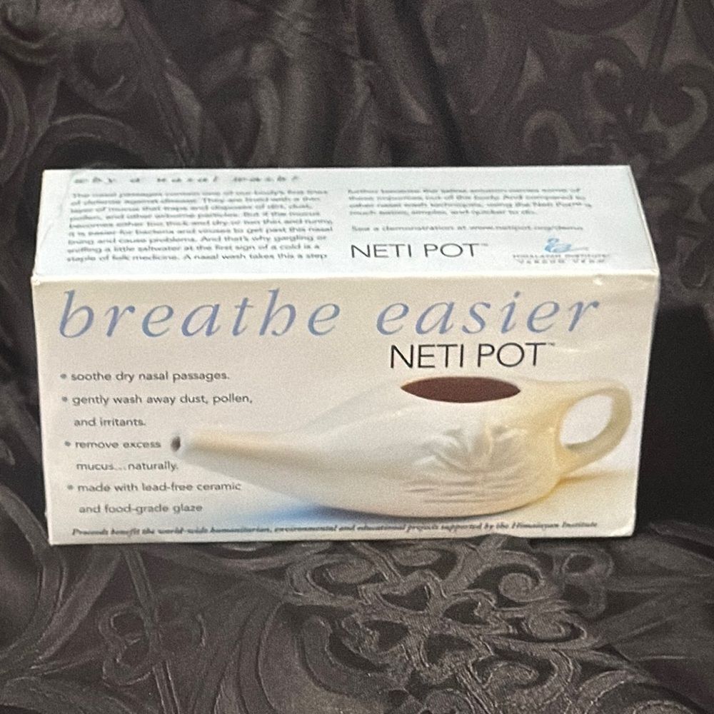 Neti Pot Breathe Easier Ceramic